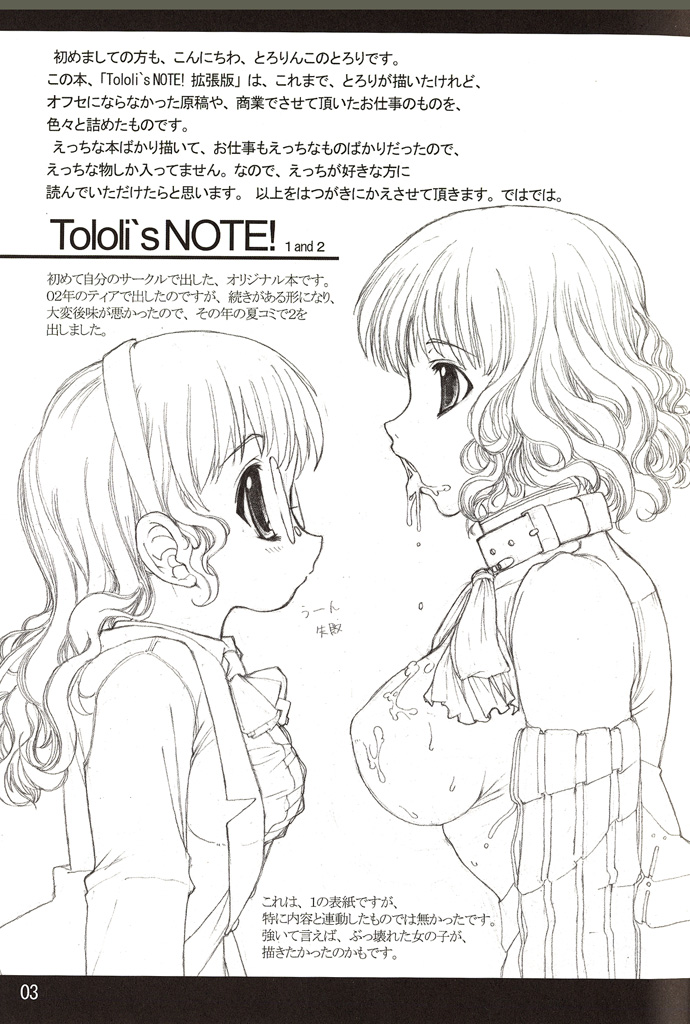 (C66) [とろりんこ (とろり)] Tololi's NOTE!-expansion-