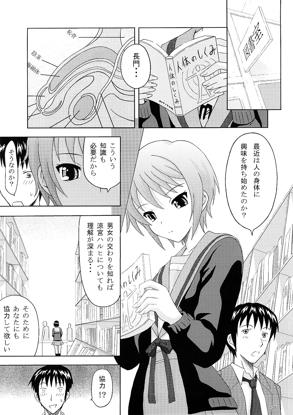 (C73) [画々研 (まひるの影狼)] 長門有希の肉欲 (涼宮ハルヒの憂鬱)