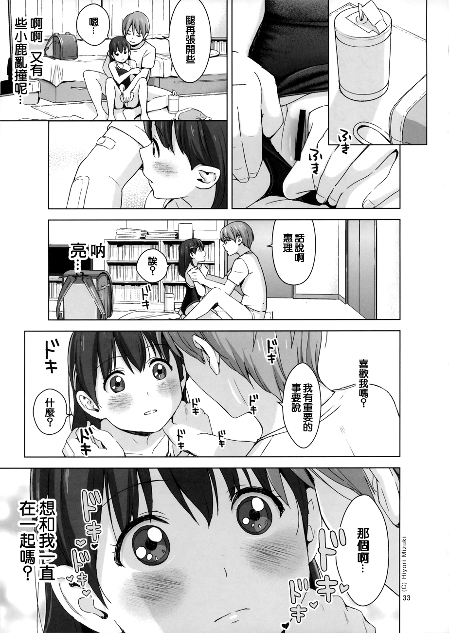 (COMIC1☆9) [ひよりみのソラ (陽寄瑞貴)] スクミズシンドローム 3 [中国翻訳]