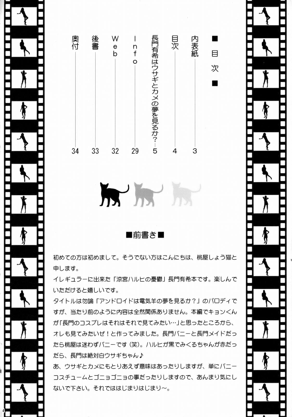 (C71) [U.R.C (桃屋しょう猫)] 長門有希はウサギとカメの夢をみるか？ (涼宮ハルヒの憂鬱) [英訳]