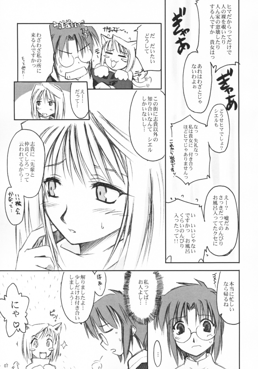 (サンクリ20) [しもやけ堂 (逢魔刻壱)] 猫の休日 (月姫)