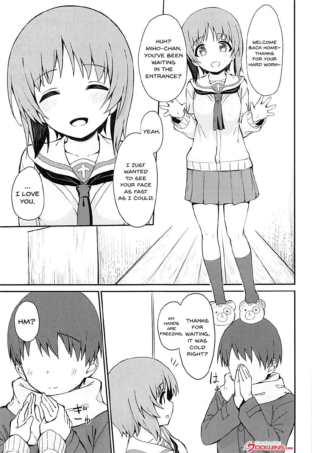 (C93) [あらき屋さん (荒木みつる)] みぽりんとイチャラブえっちする本 (ガールズ&パンツァー) [英訳]