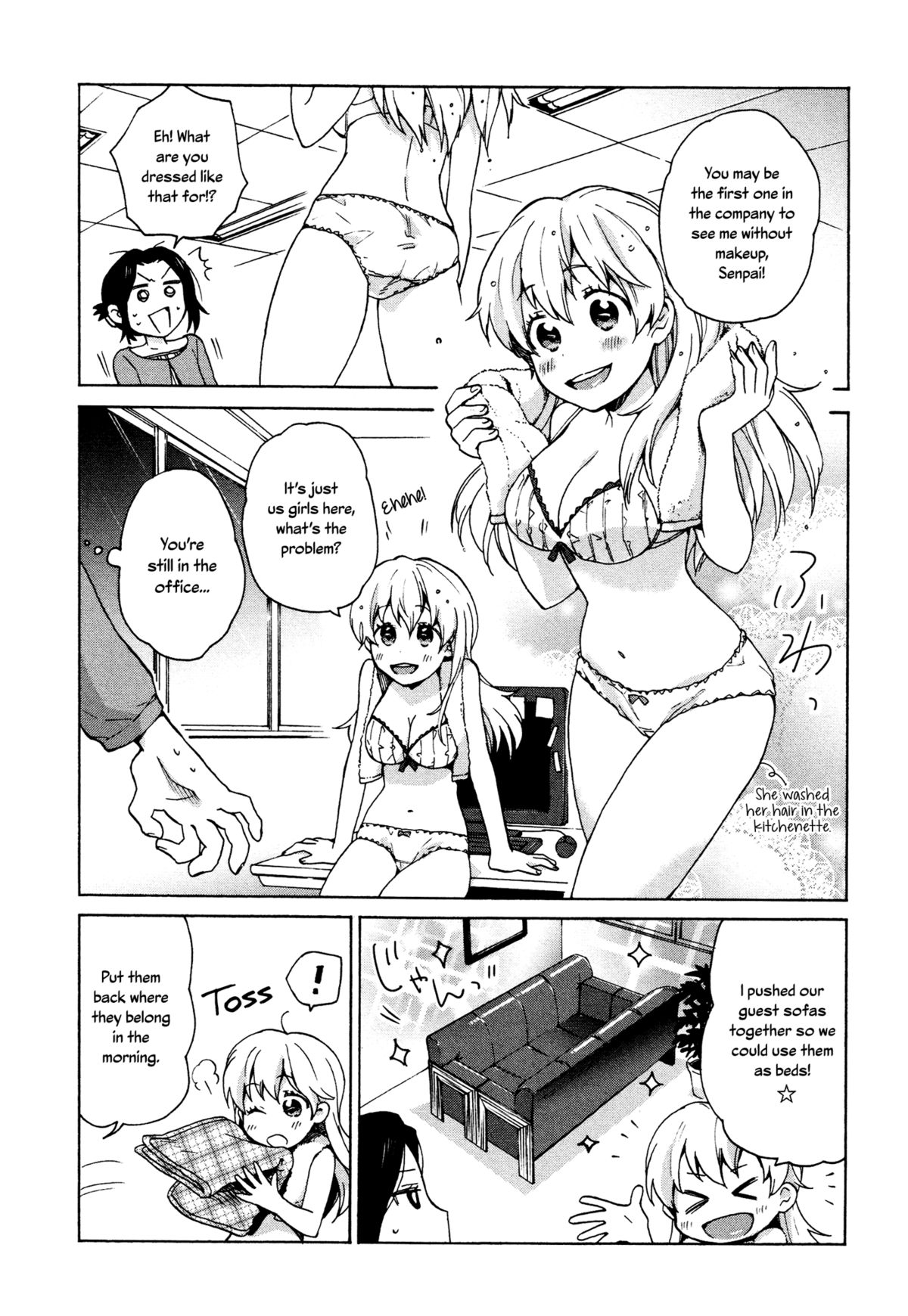 [小乃ヒロキ] 真夜中よなかのアクセプト 第1話 (メバエ Vol.2 ビビッド百合アンソロジー) [英訳]