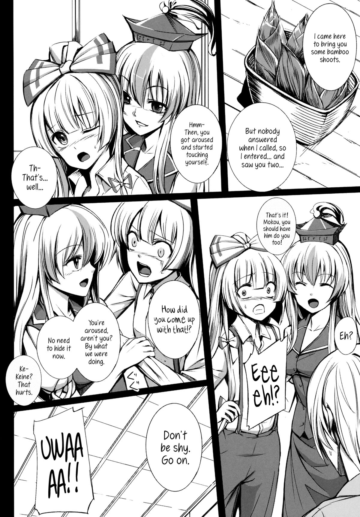 (サンクリ57) [スサノアラシ (竹森真太郎)] 彼女たちの秘密 (東方Project) [英訳]