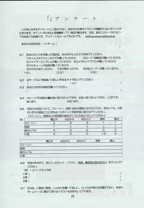 [Red Ribbon Revenger] 幻炎 なつかしのRPG特集