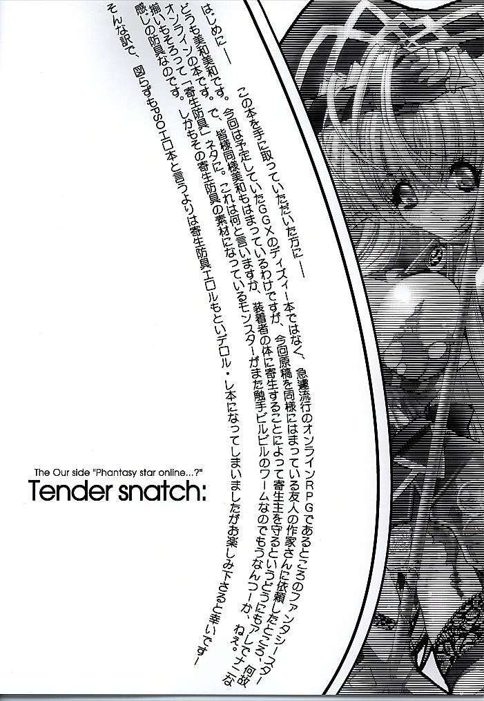 [Synthetic Garden (よろず)] Tender Snatch (ファンタシースターオンライン)