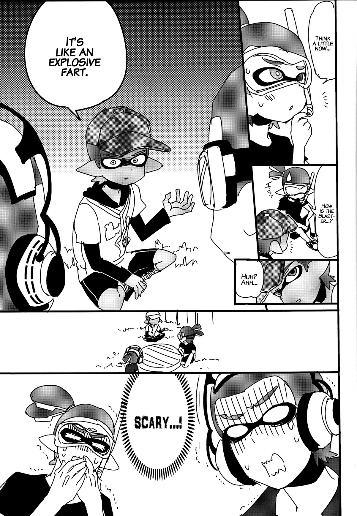 (C89) [紺色ドロップス (森島コン)] ブキの性能とアレの性能は同じらしい (スプラトゥーン) [英訳] [無修正]