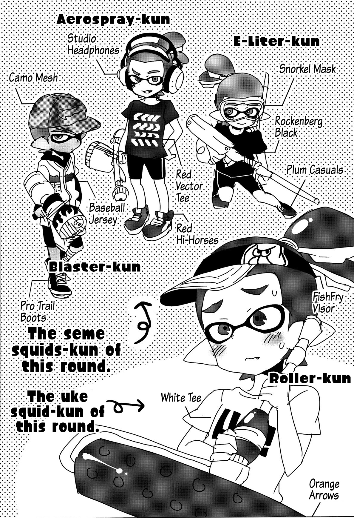 (C89) [紺色ドロップス (森島コン)] ブキの性能とアレの性能は同じらしい (スプラトゥーン) [英訳] [無修正]
