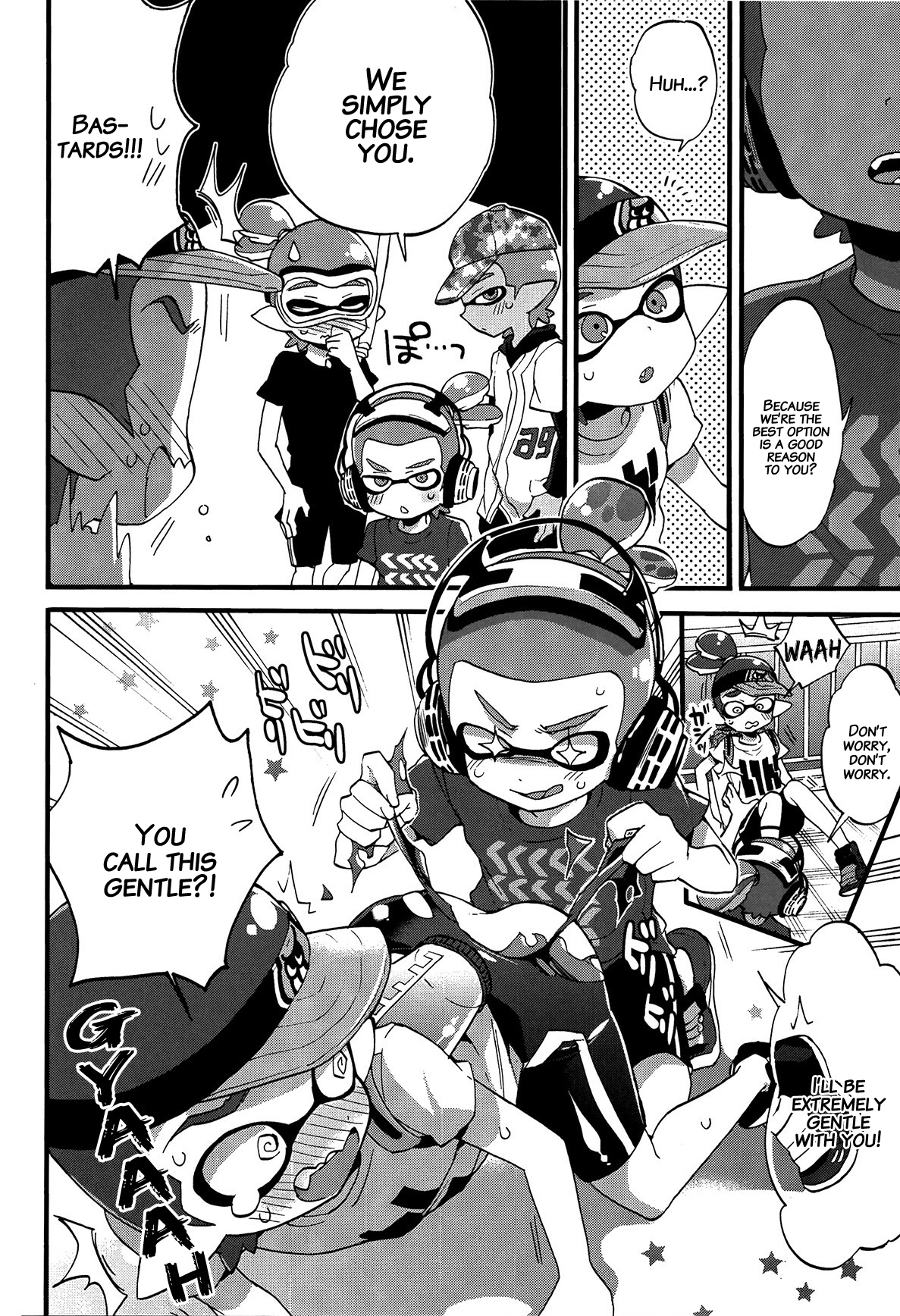 (C89) [紺色ドロップス (森島コン)] ブキの性能とアレの性能は同じらしい (スプラトゥーン) [英訳] [無修正]