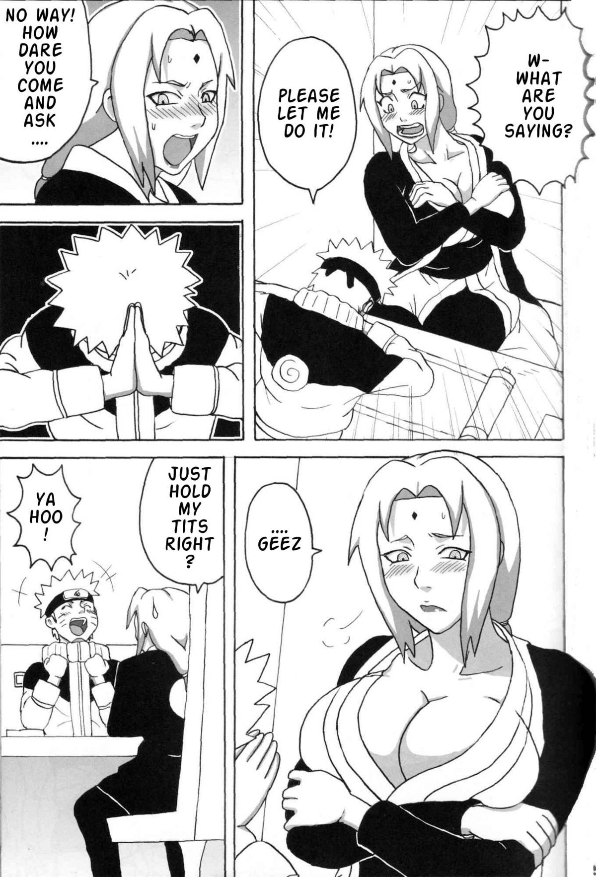 (C73) [NARUHO堂 (なるほど)] 巨乳の忍者 乳影 (NARUTO -ナルト-) [英訳]