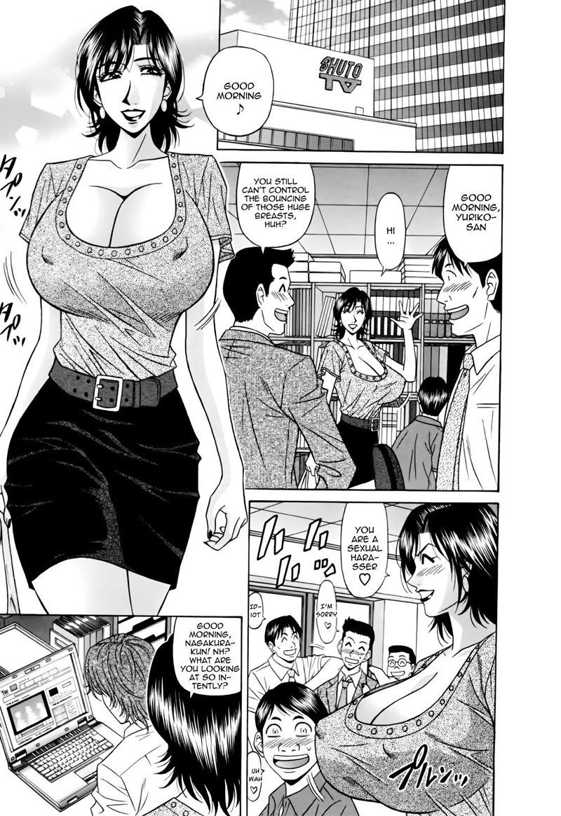 ひとづま爆乳アナウンサー百合子さんCh7