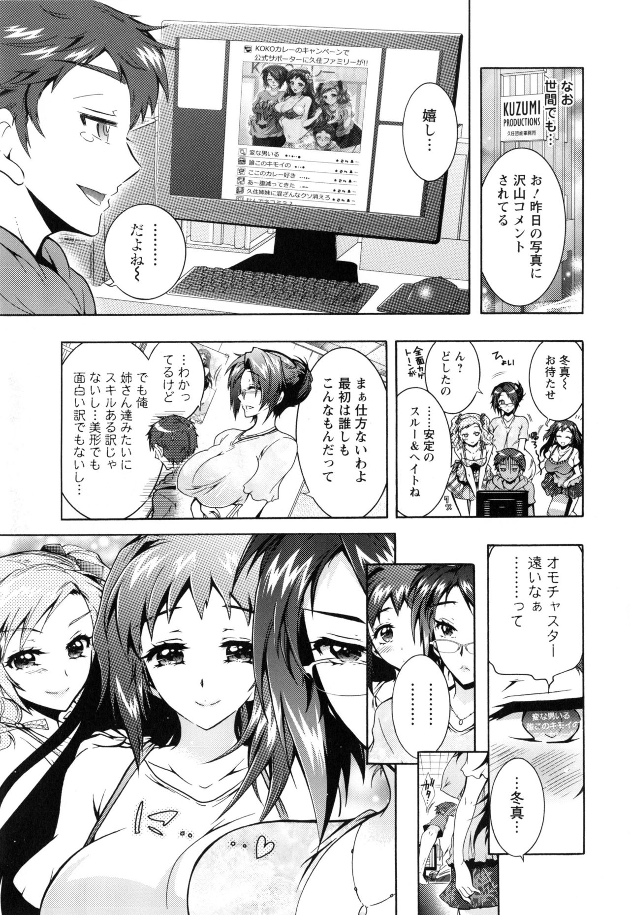 僕が芸能3島のせいどれいになったけっか