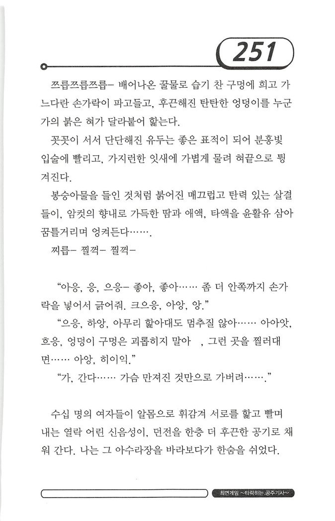 최면게임 - 타락하는 공주기사