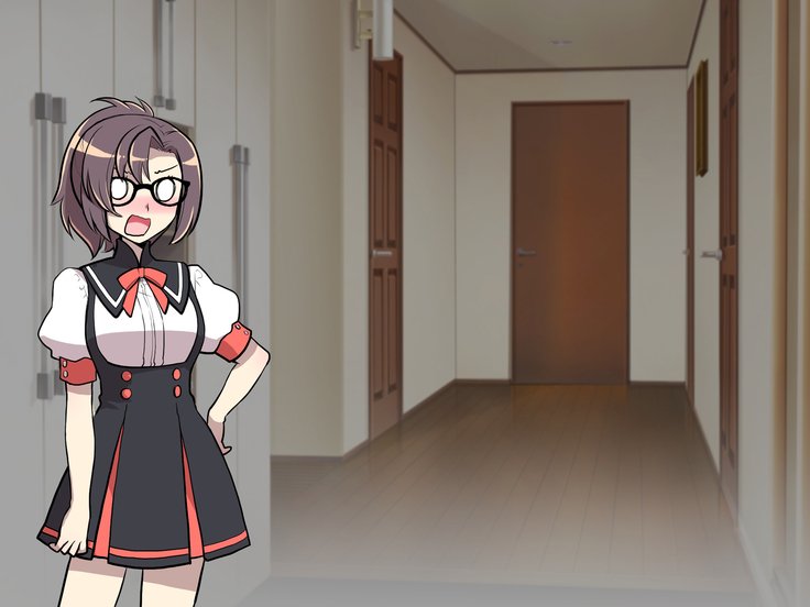 にょいたいかののろいをくために先輩とHすることになったぼくのはなし