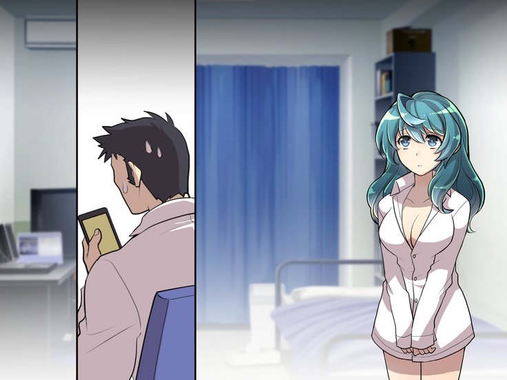 にょいたいかののろいをくために先輩とHすることになったぼくのはなし