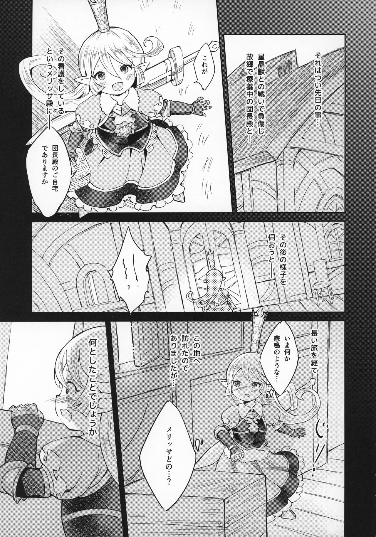 (C97) [くろーるねすと (Eine)] 聖騎士は見た!!…であります (グランブルーファンタジー)