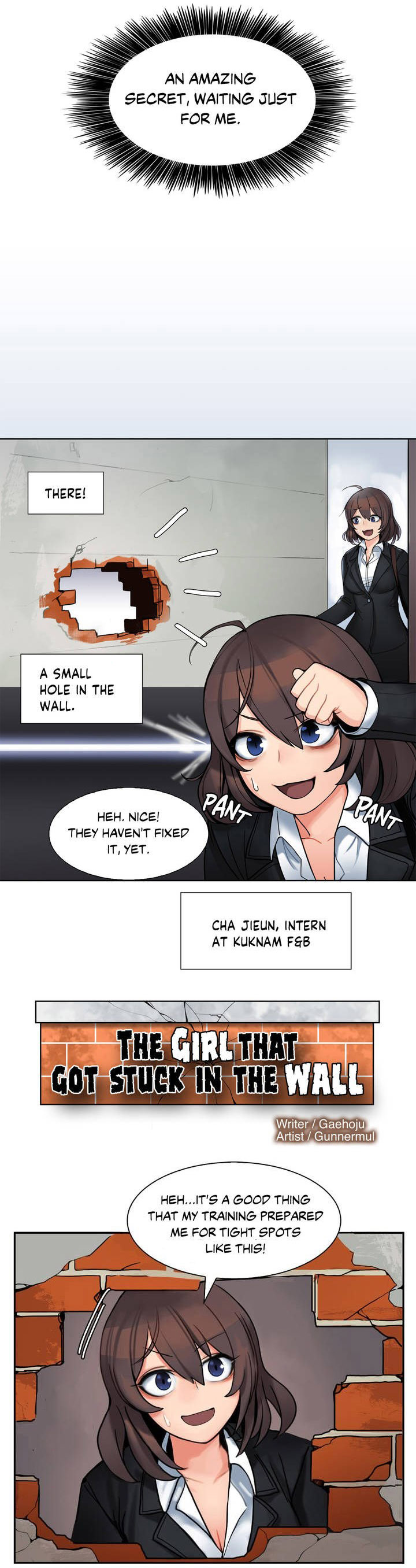 [Gaehoju, Gunnermul] The Girl That Got Stuck in the Wall Ch.6/11 [English] [Hentai Universe]