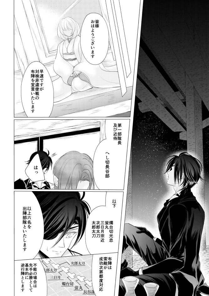 [みずたま] 燭台切光忠×女審神者の漫画 君が好き4 (刀剣乱舞)