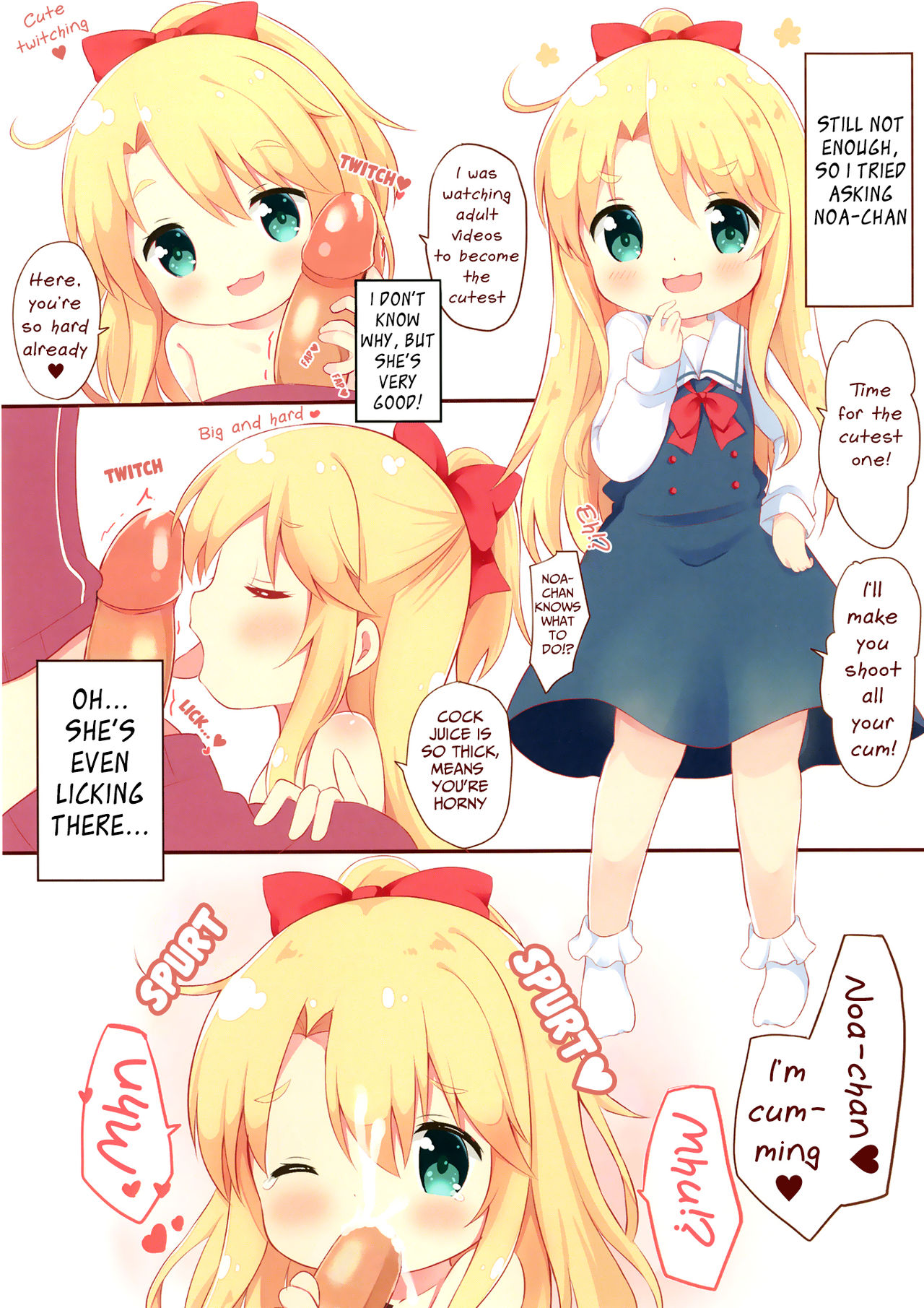 (COMIC1☆15) [White Lolita (ちゃつね)] 私に×××が生えてきた! (私に天使が舞い降りた!) [英訳] [無修正]