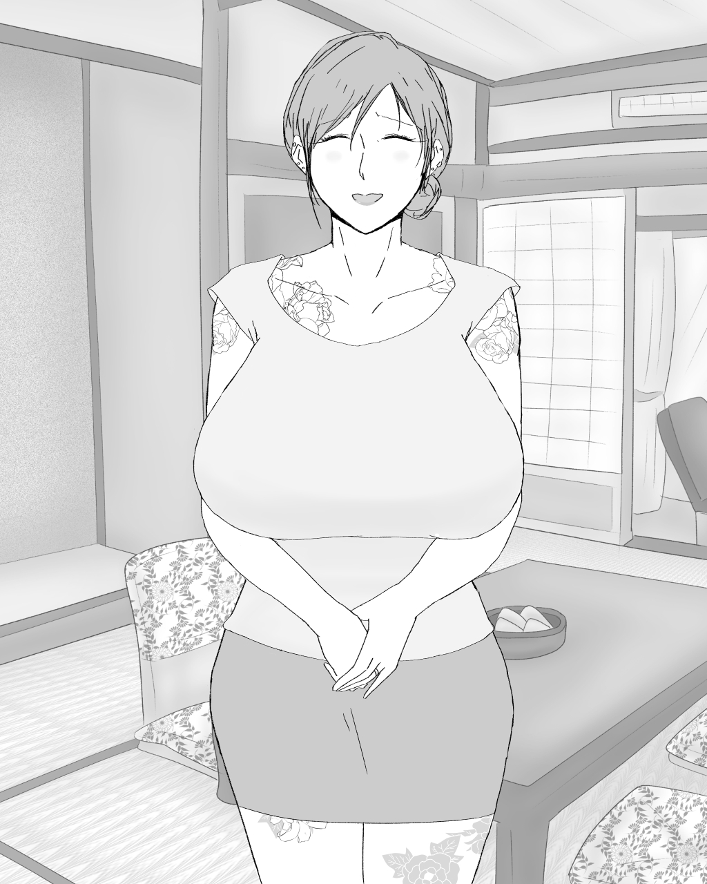 [濡れ枝垂れ] 母子寝取られ風景ー理香子ー ～ヤ〇ザのオンナになった母～