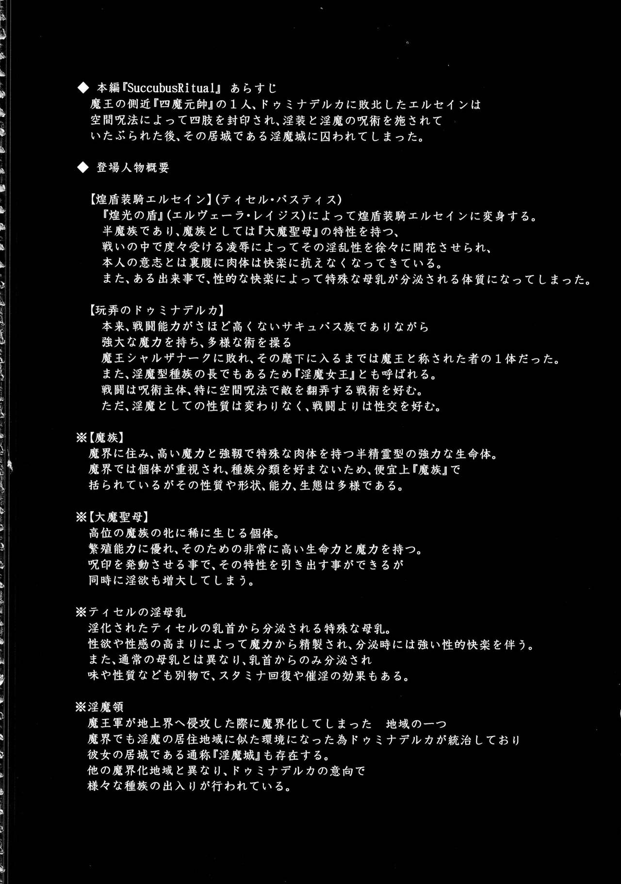 (C84) [FONETRASON (竜湯)] 煌盾装騎エルセイン Vol.14 SuccubusRitual [中国翻訳]