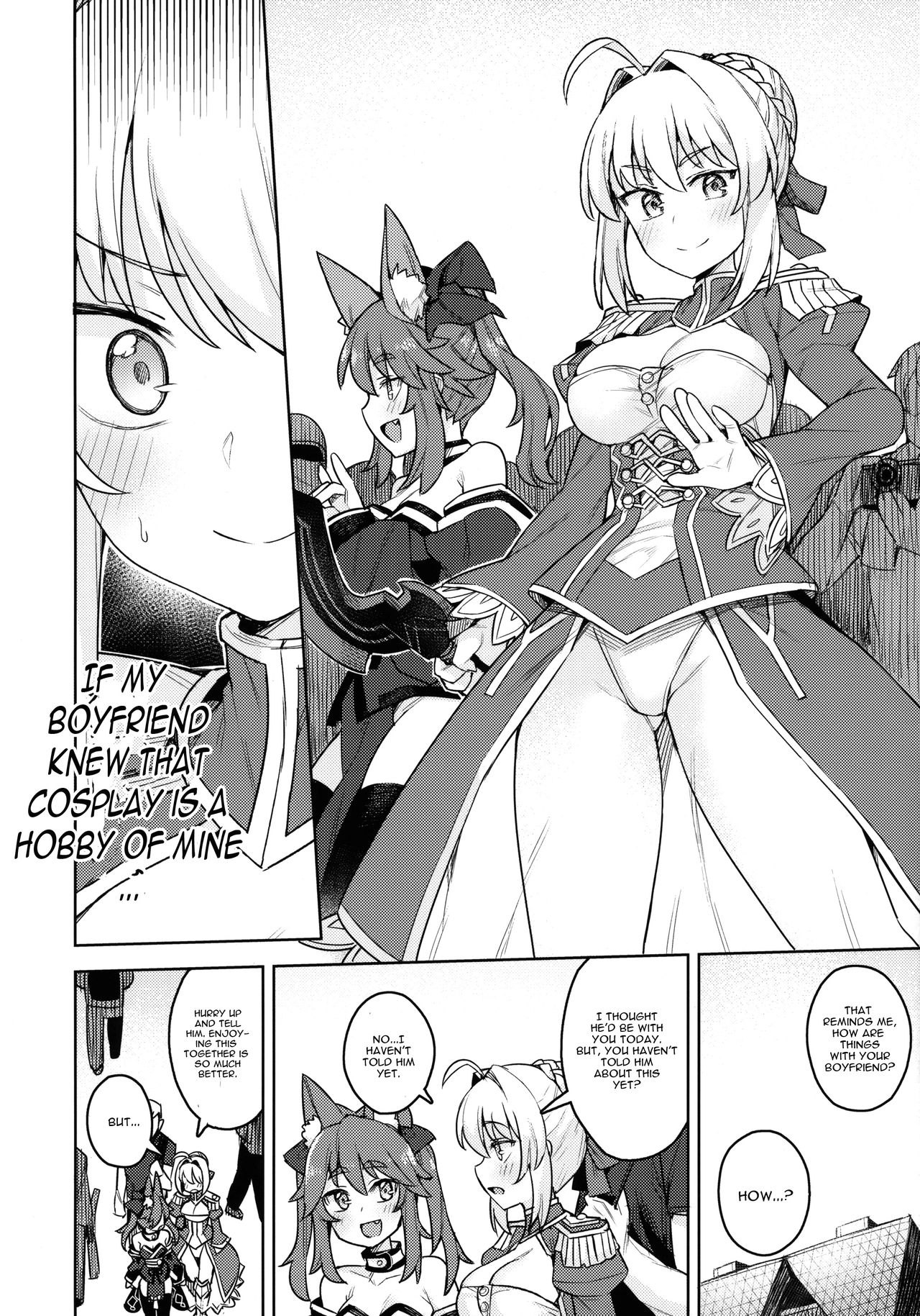 (C94) [OrangeMaru (JP06)] コスプレ彼女 #ネロ (Fate/Grand Order) [英訳]