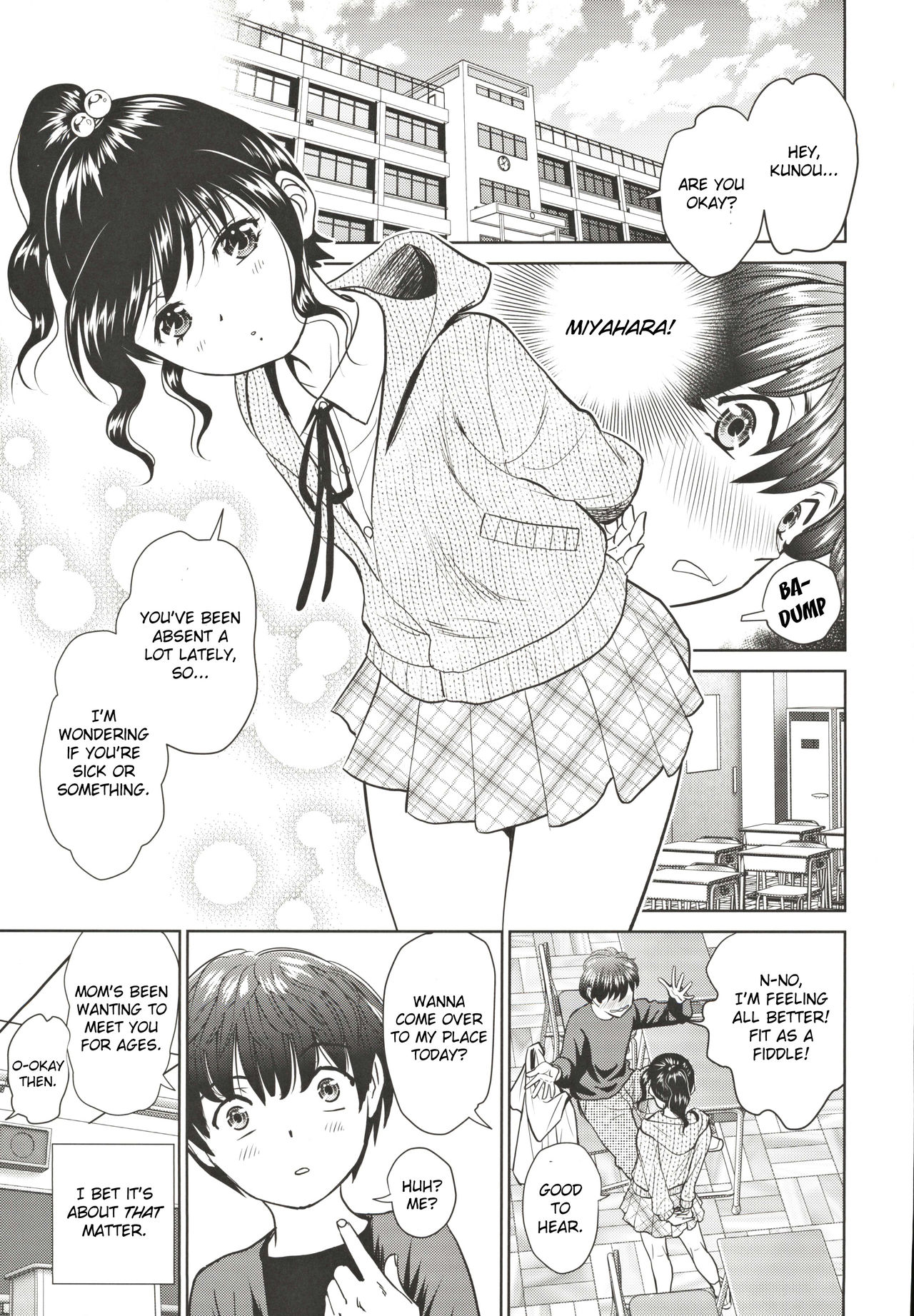 (C97) [ふうたまろ (ふうたまろ)] となりの裸族 [英訳]