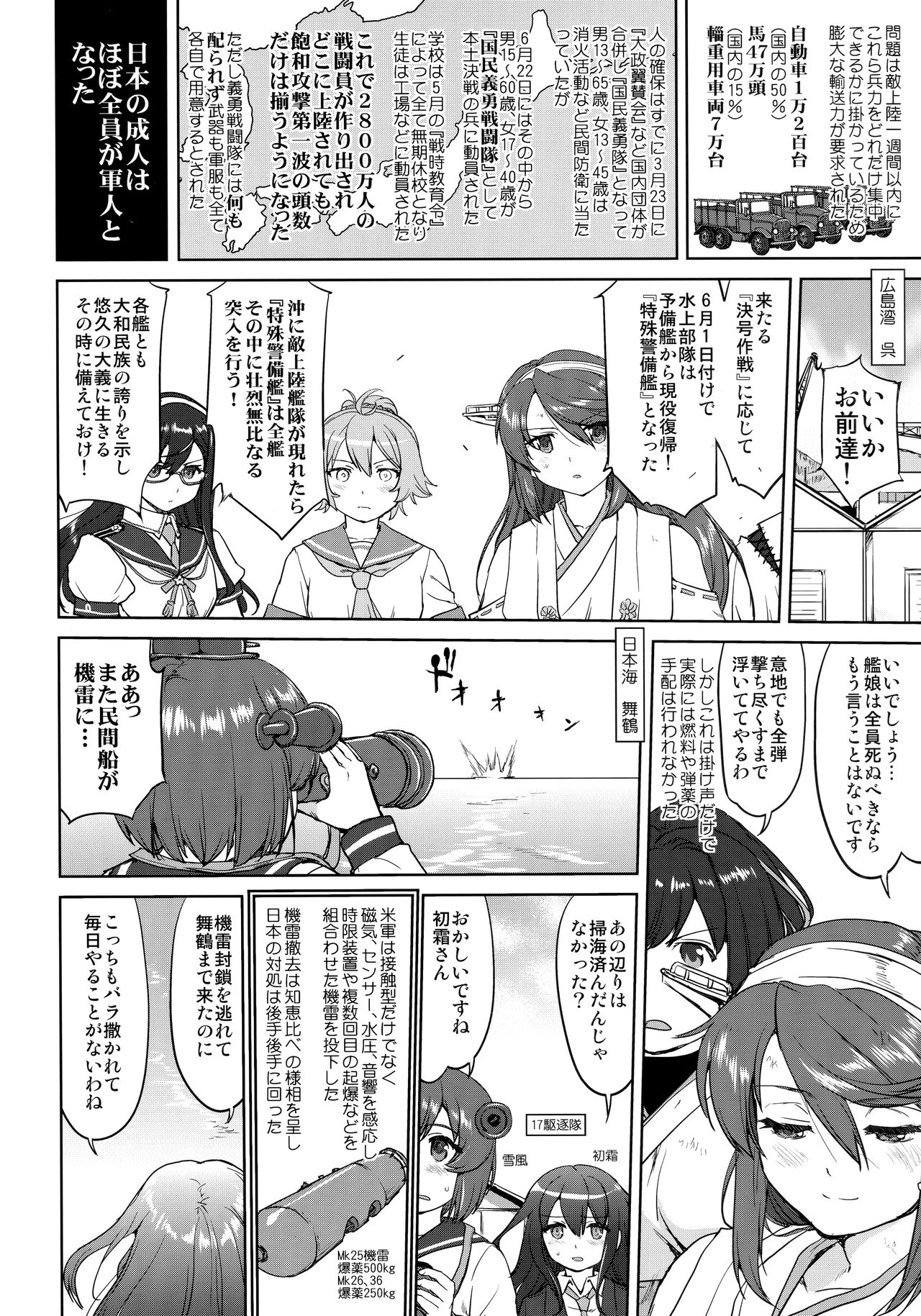 (C97) [蛸壷屋 (TK)] テートクの決断 艦娘の一番長い日(後編) (艦隊これくしょん -艦これ-)