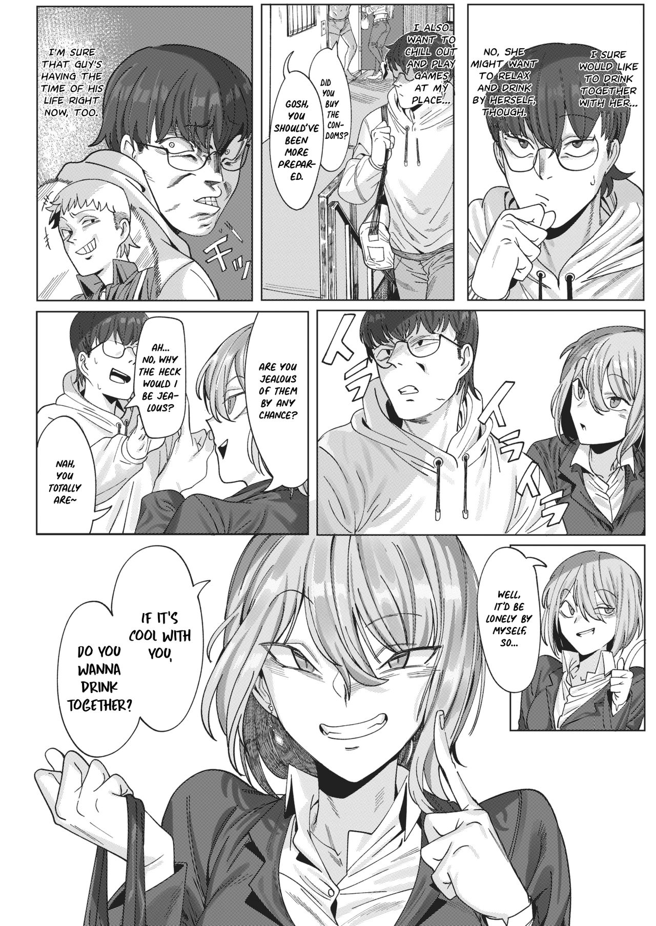 [UREC] 隣の秋山さん (WEEKLY快楽天 2021 No.01) [英訳]