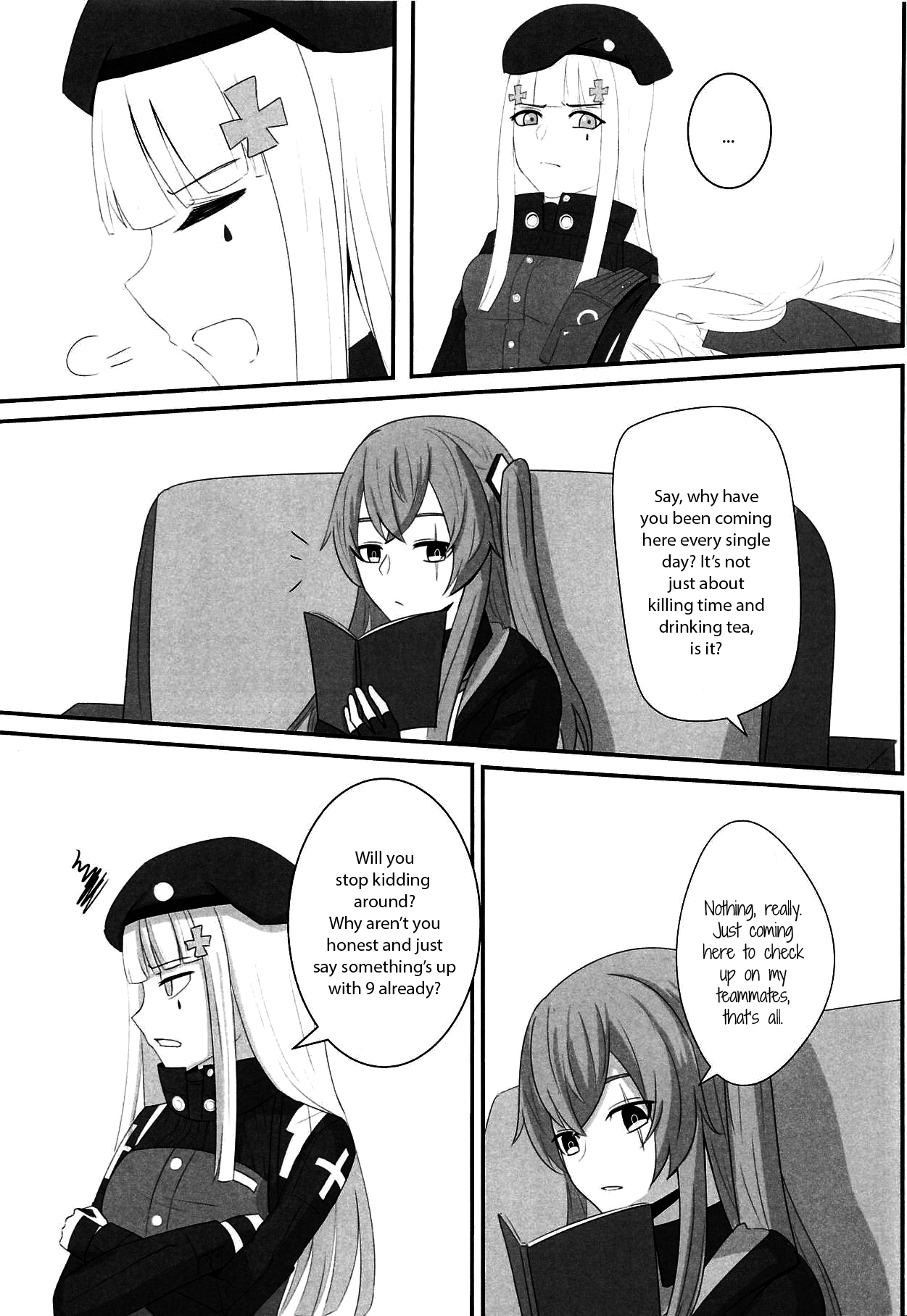 (C95) [千羽] 私の45姉は一人だけ! (少女前線) [英訳]
