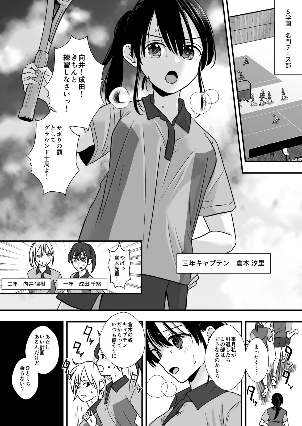 [大人の幼恥園 (ミナカミ理久)] テニス部の先輩いじめ