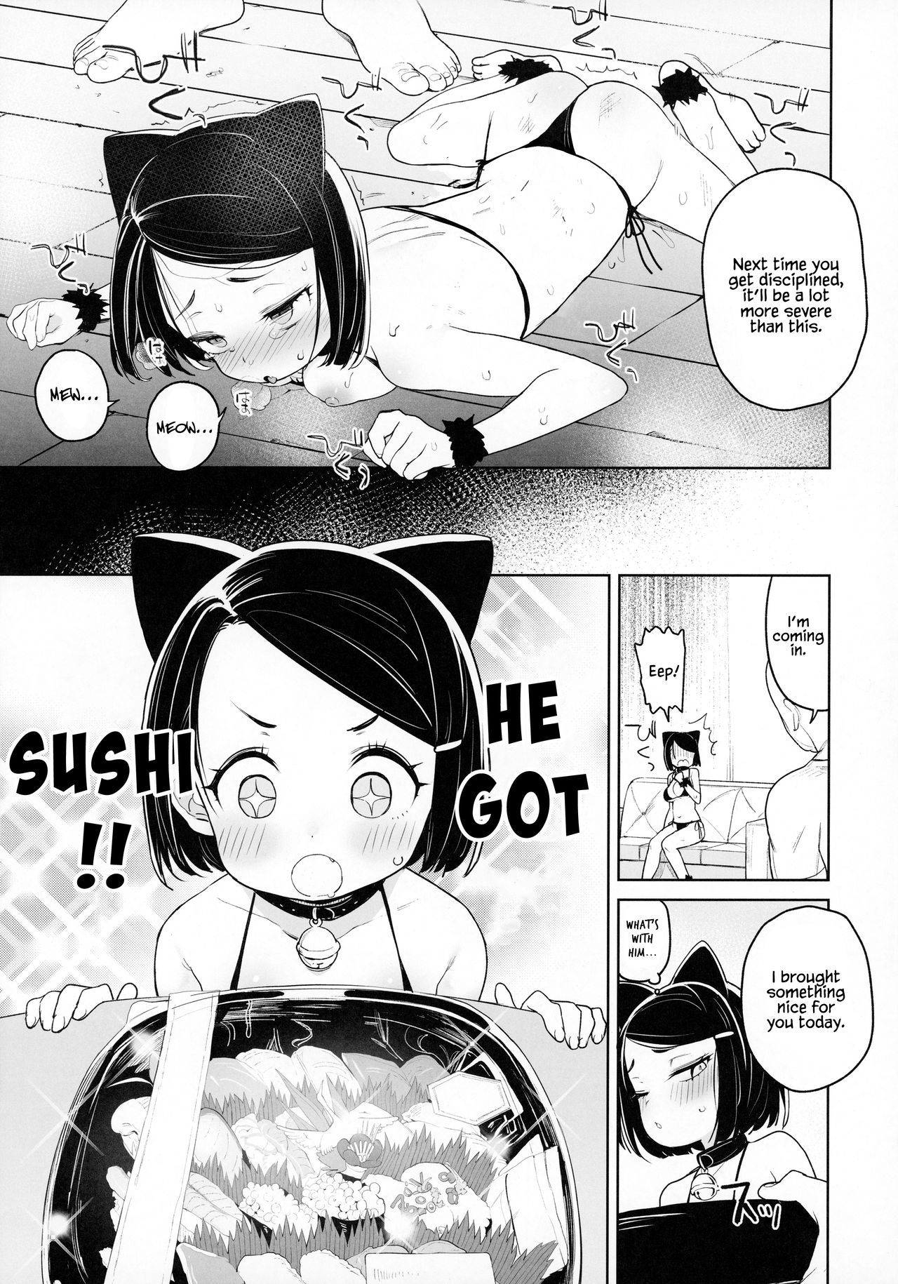 (2021年3月秋葉原超同人祭) [飯食って寝る。 (あたげ)] 教祖様のこと、好き好きだ～い好き [英訳]