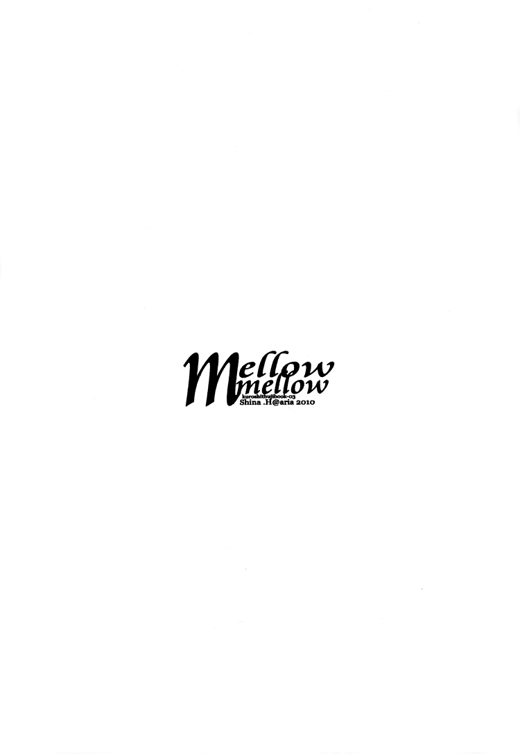 [Aria (姫束級)] mellow mellow (黒執事) [英訳]