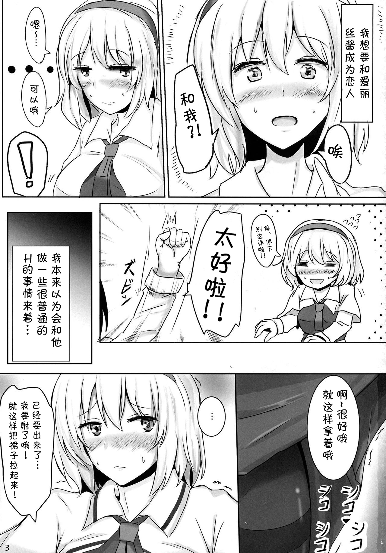 (例大祭10) [白銀木犀 (ぽし)] まるごとアリス (東方Project) [中国翻訳]