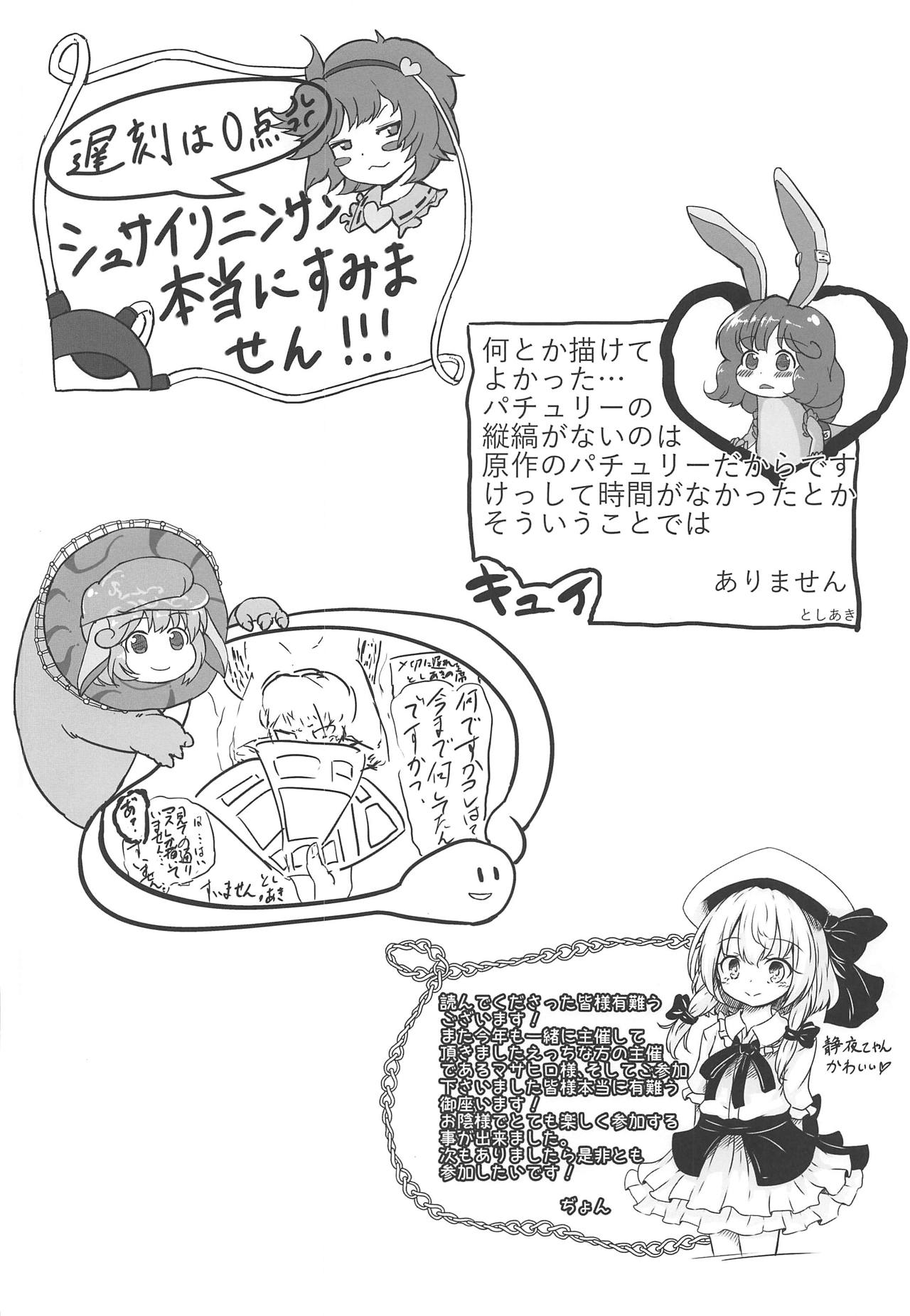 (C95) [グラコロちゃん準備会 (よろず)] 東方裏表としあき成年合同誌8 としあき怒助平 (東方Project)