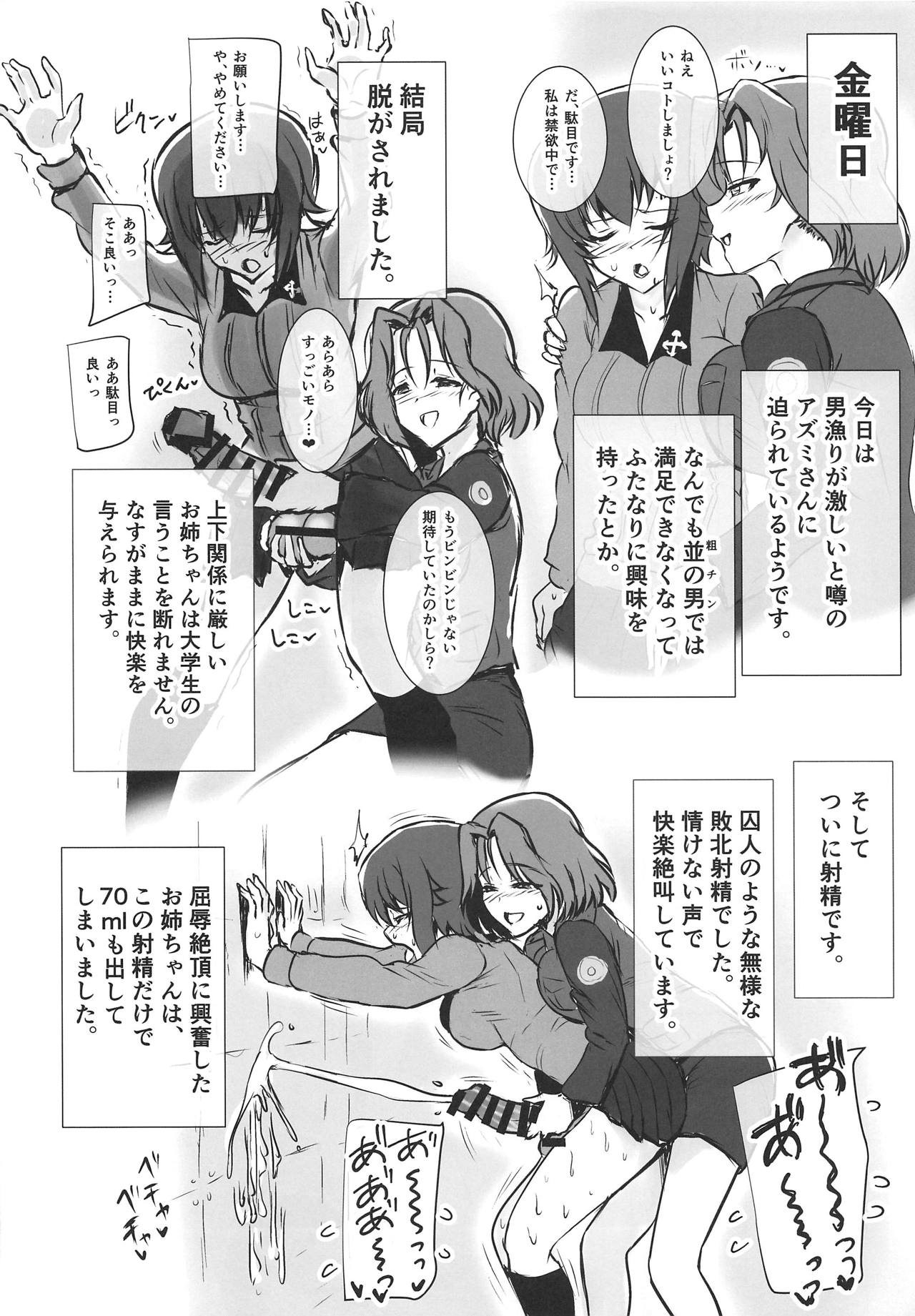 (ふたけっと15) [虞犯少年] ふたまほせーよく日記 (ガールズ&パンツァー)