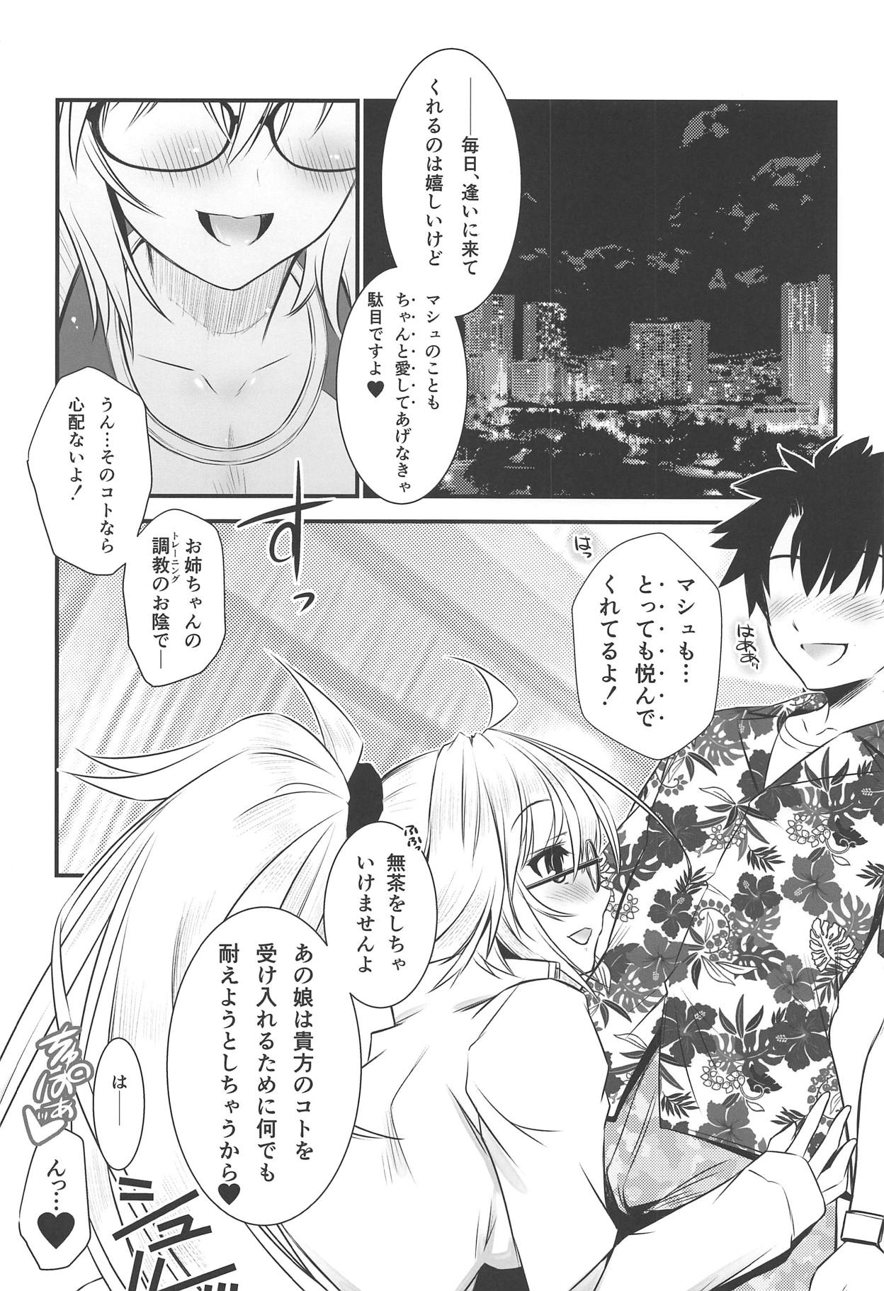 (COMIC1☆15) [薬缶本舗 (いのうえとみい)] お姉ちゃんは絶対なんです♥ (Fate/Grand Order)