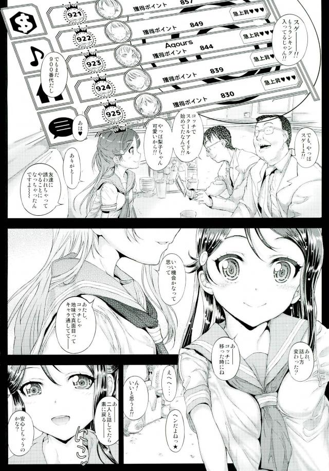 (C90) [カウンタック (古事記王子)] 素人女子校生さくらうちりこちゃん生出しプチ援交 (ラブライブ! サンシャイン!!)