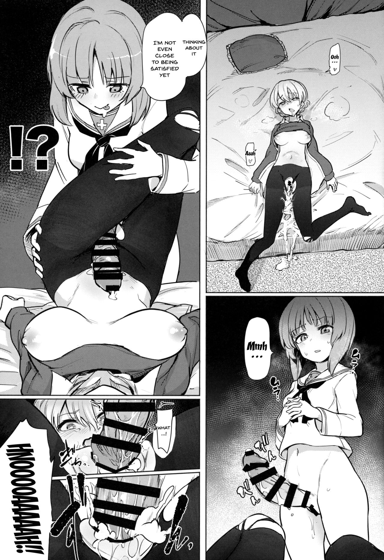 [焼きたてジャマイカ (あおむし)] ちんぽやくざみぽりん4 紅茶快楽調教編 (ガールズ&パンツァー) [英訳] [2019年8月24日]