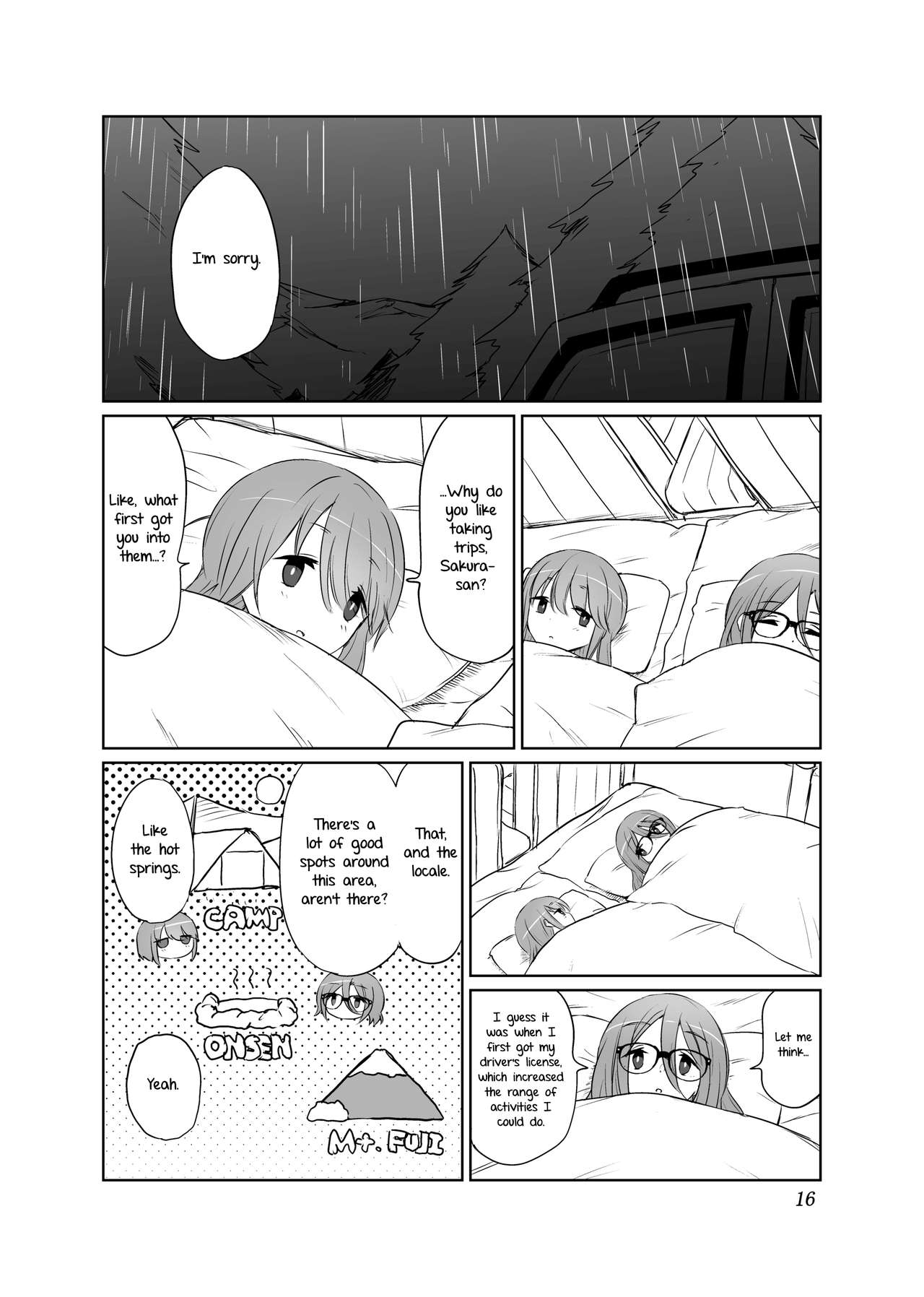 [他力本願寺 (Ruo)] たまにするならこんなキャンプ (ゆるキャン△) [英訳]