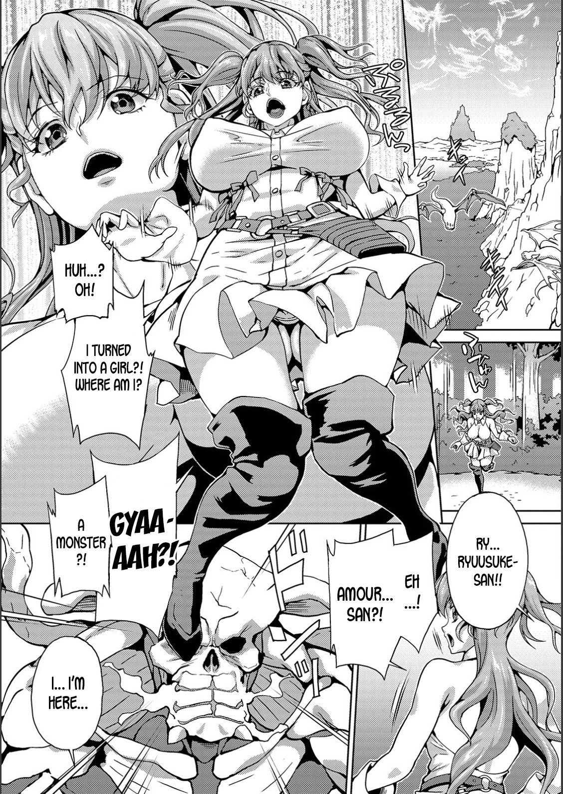 [武蔵ダイチ] 異世界転性 (WEB版メスイキ！！にょたいか遊戯 Vol.02) [英訳]