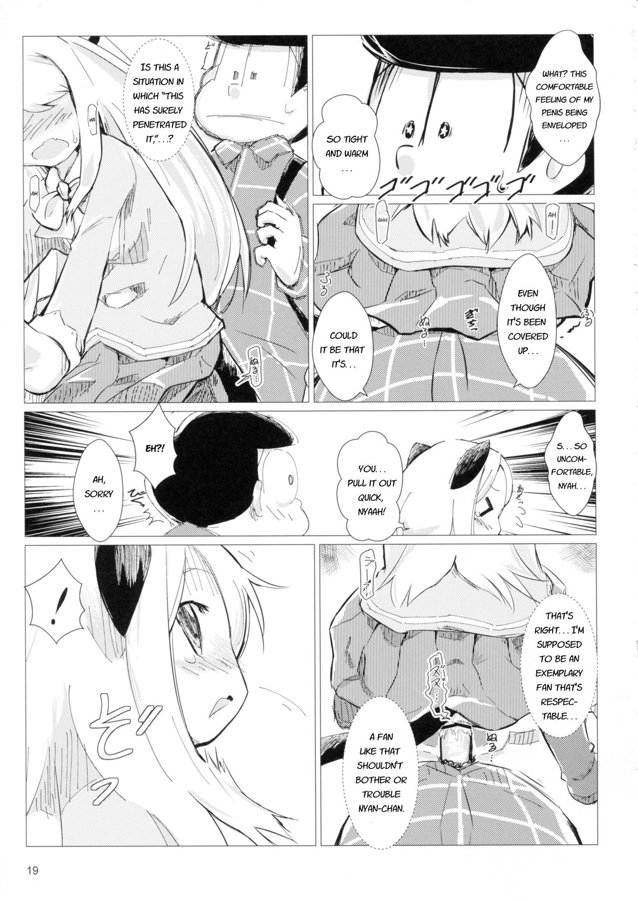 (C92) [コンバージェンス☆ダイバージェンス (ぅもぅ)] あくしゅうするにゃん?! (おそ松さん) [英訳]