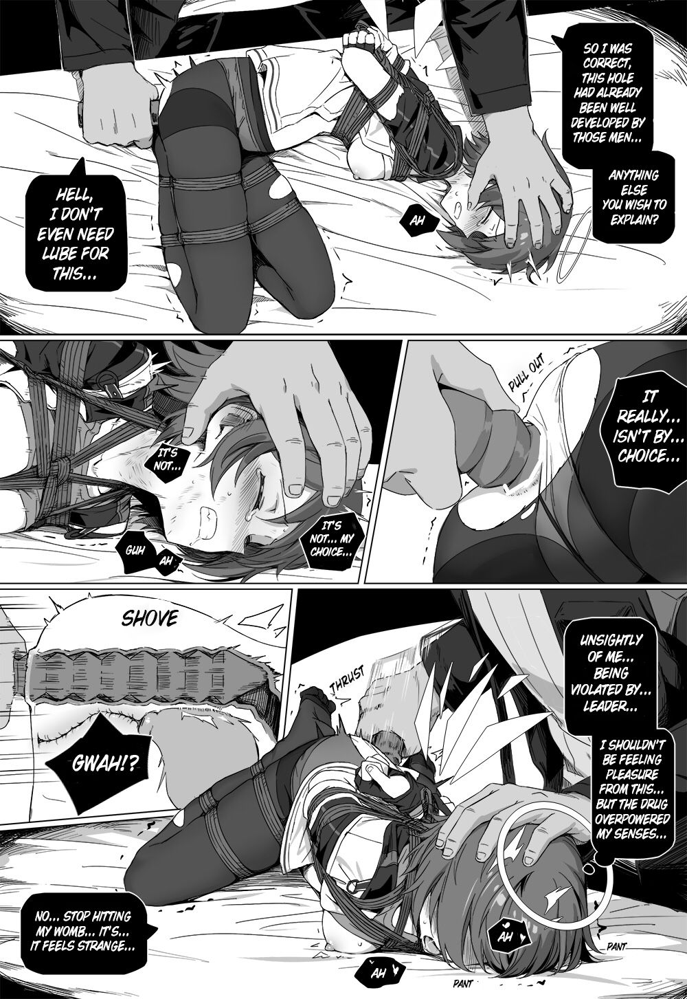 [kataokasan] 无能狂怒 pg 23-48 (明日方舟) [英訳]