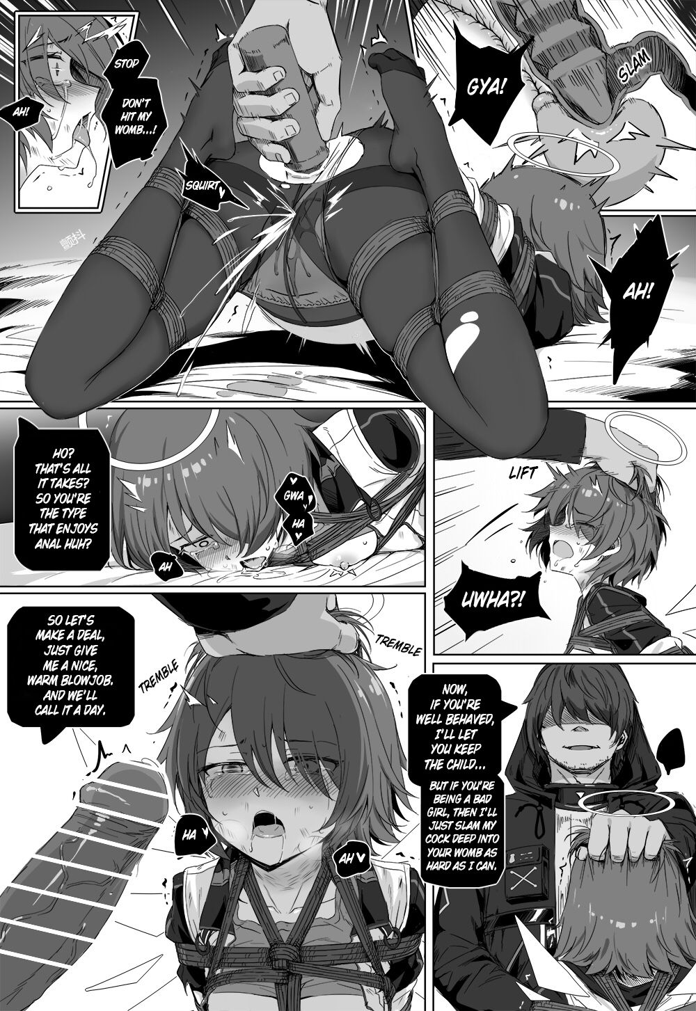 [kataokasan] 无能狂怒 pg 23-48 (明日方舟) [英訳]