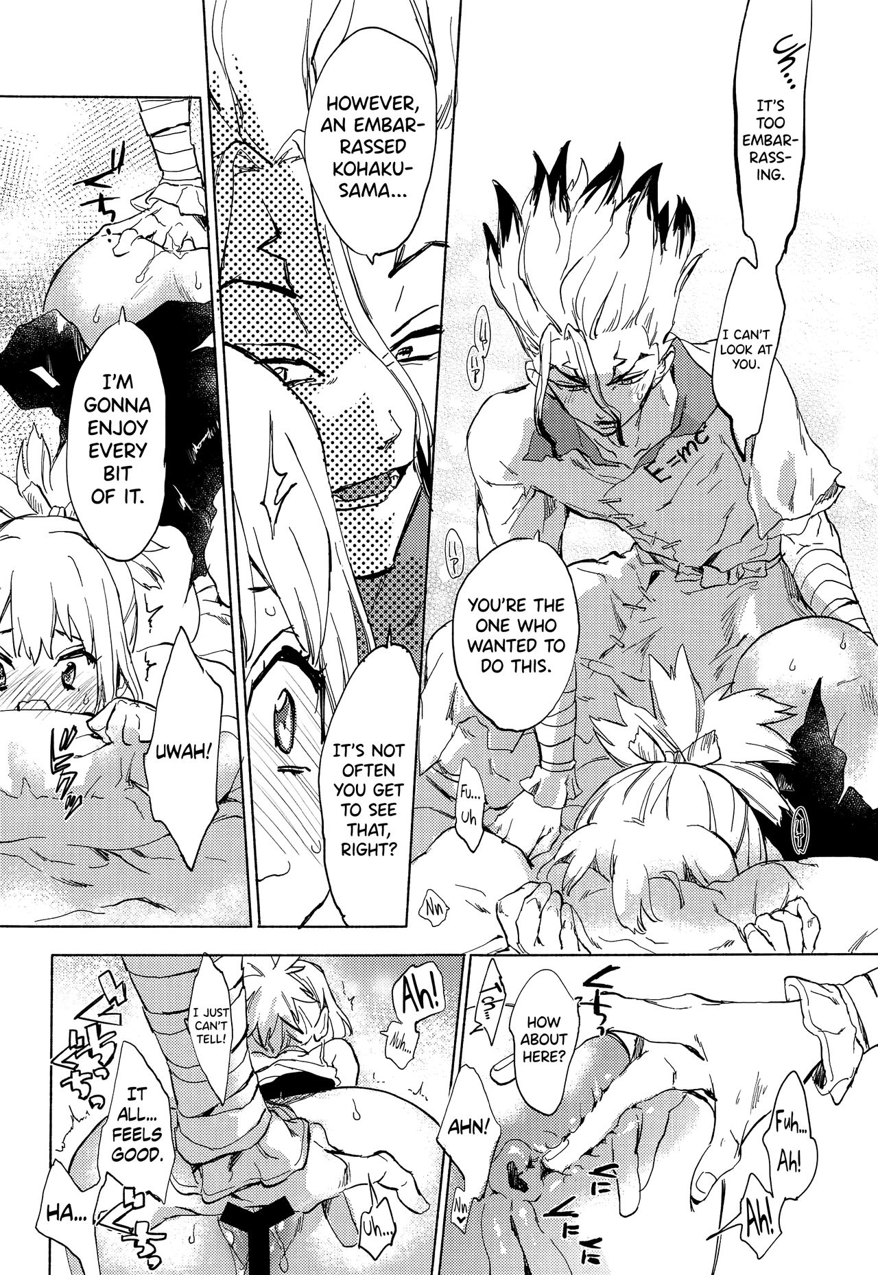 (The ROCK) [tcnc (芹澤ナエ)] HEAVENLY LOVER (Dr.STONE) [英訳]