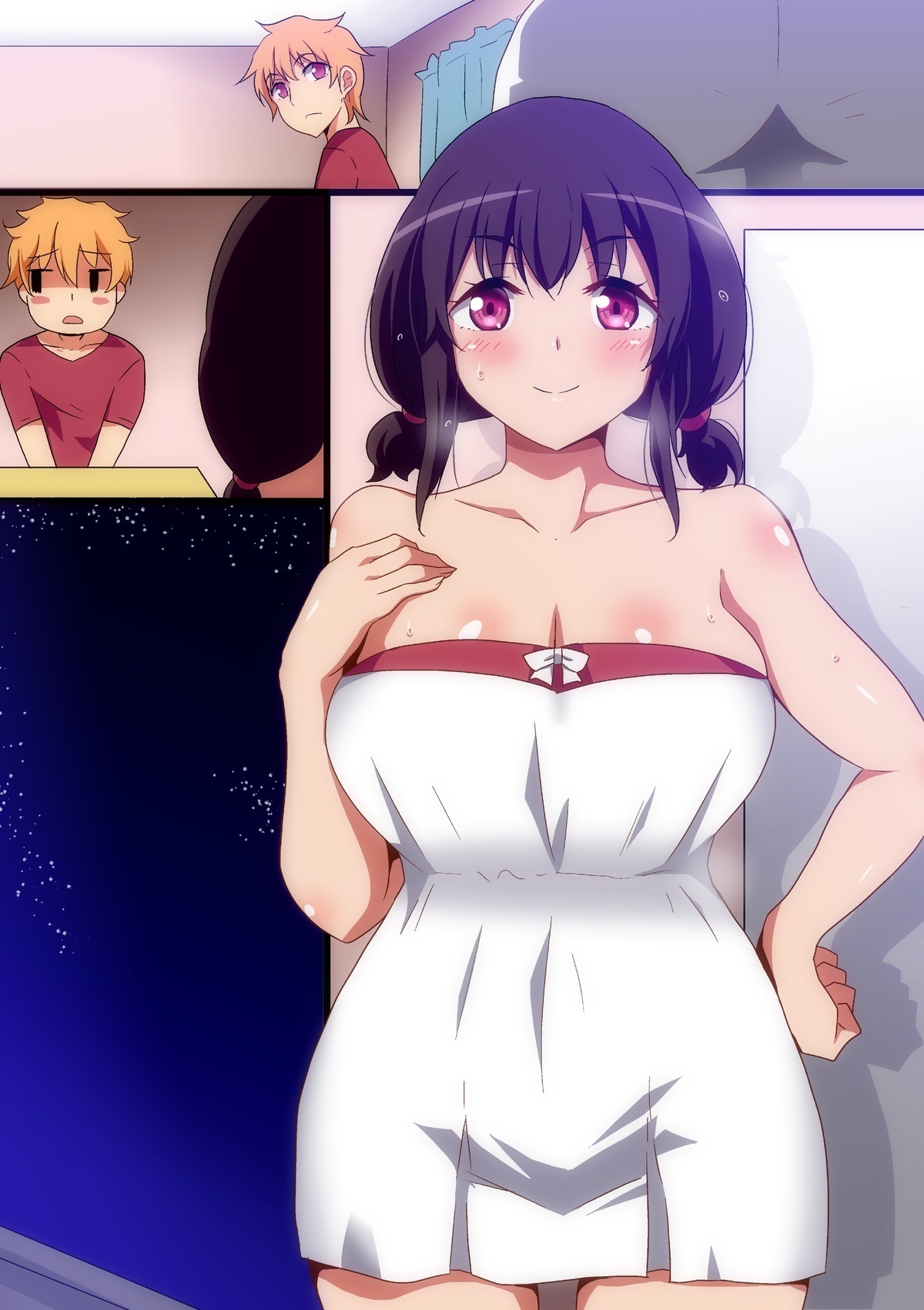 マリニーちゃんとエッチな弁当会