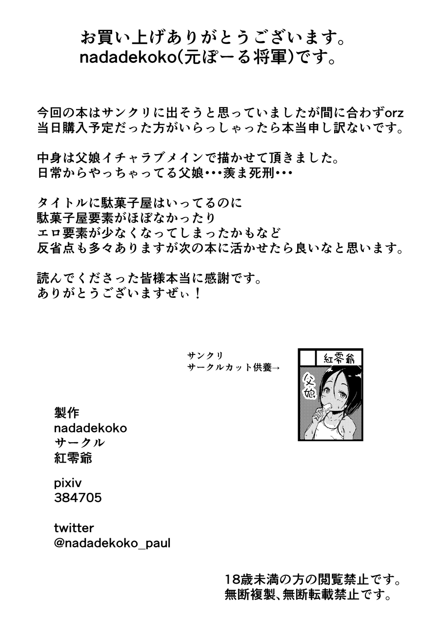 [なだでここ] 暇で田舎な駄菓子屋父娘の日常