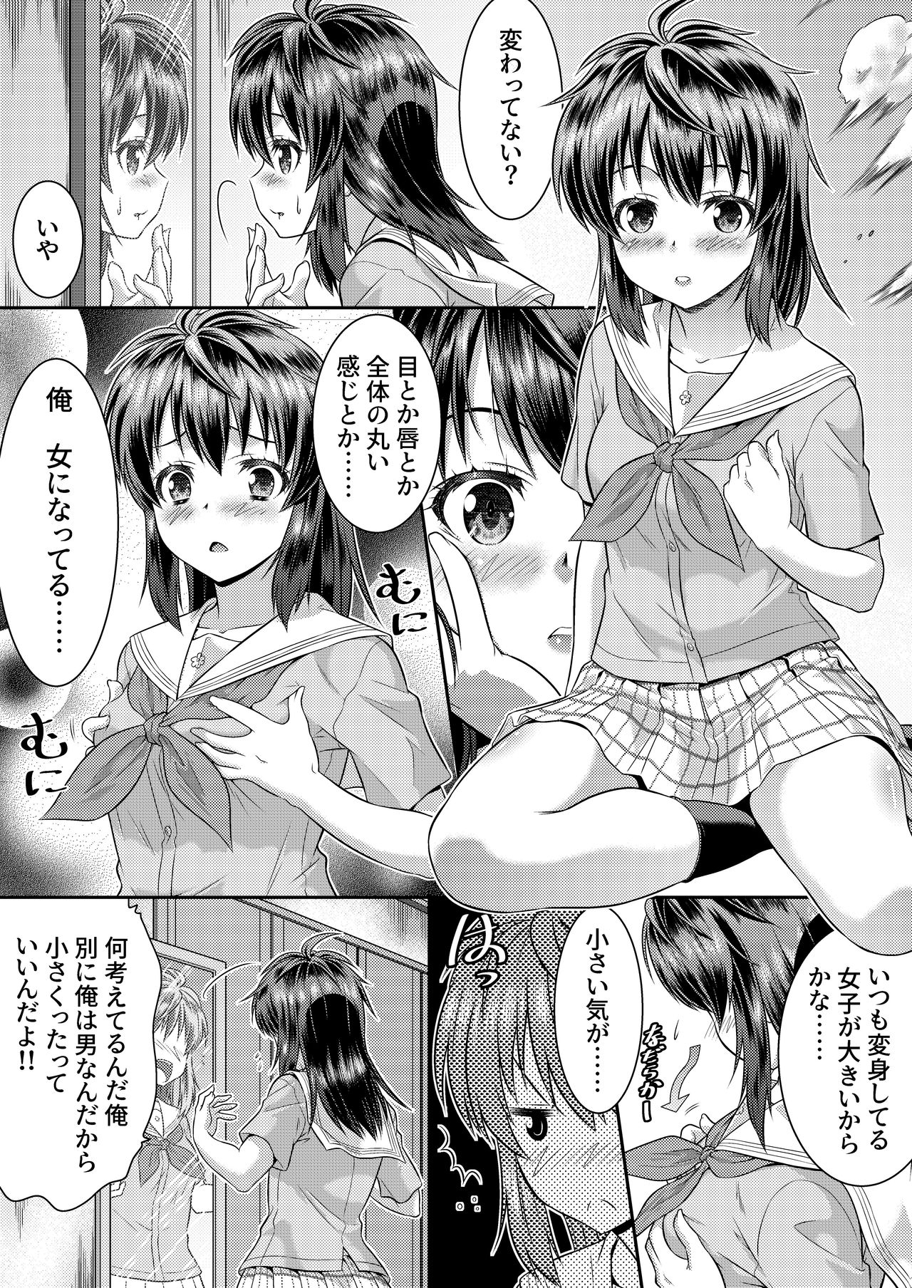 [TSF妄想蓄積所 (カネコナオヤ、皆月ななな)] めたもる★コーディネート2 姉の友人編・女体化編