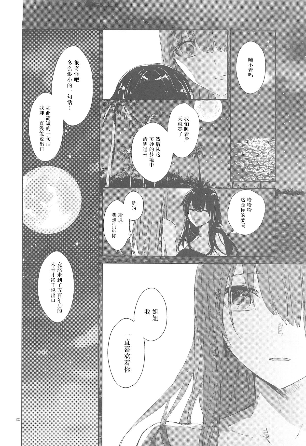 (COMIC1☆14) [サザンブルースカイ (rioka)] 秘めごとは常夏の夜に (Fate/Grand Order) [中国翻訳]