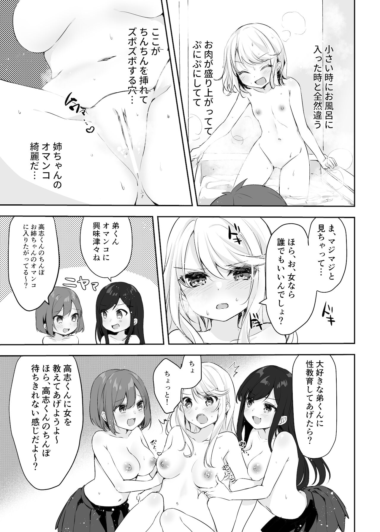 [やきそばぱんつ] 僕のお姉ちゃんと友達を眠らせて襲ってみたら返り討ちにあった